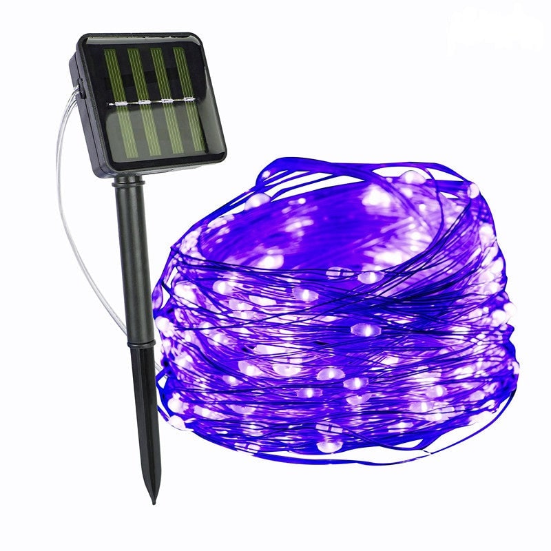 Solar Fairy Lights Outdoor String with Waterproof Copper Wire and Micro LED for Garden Yard Patio - Image 19
