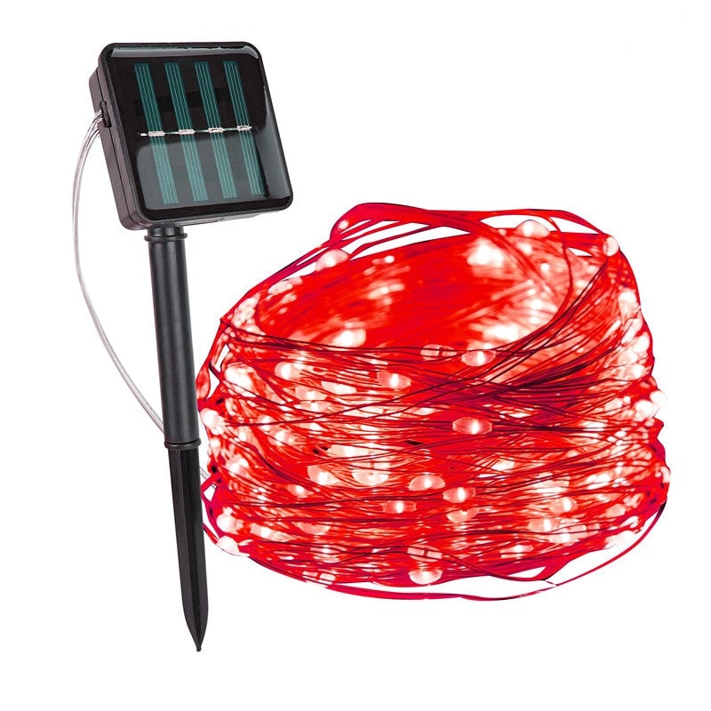 Solar Fairy Lights Outdoor String with Waterproof Copper Wire and Micro LED for Garden Yard Patio - Image 20
