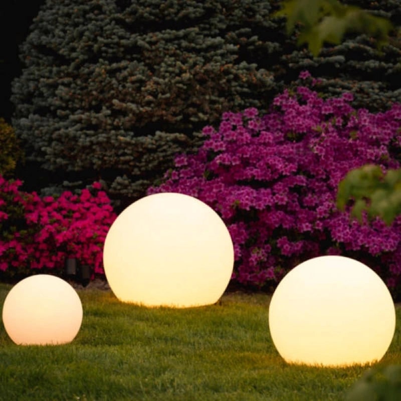 Solar Globe Lights Portable Outdoor LED Waterproof Cordless Garden - Image 15