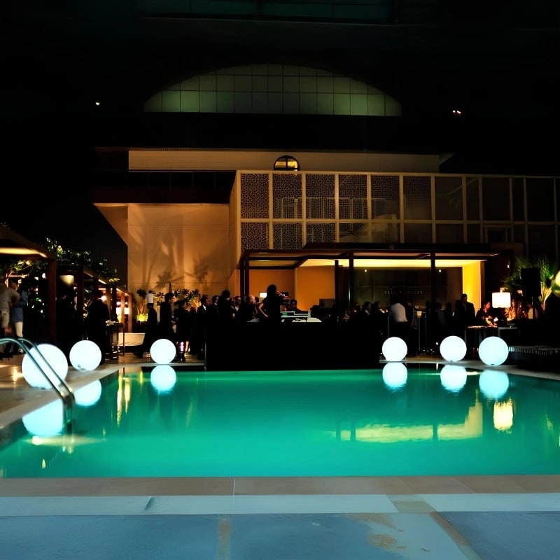 Solar Globe Lights Portable Outdoor LED Waterproof Cordless Garden - Image 19