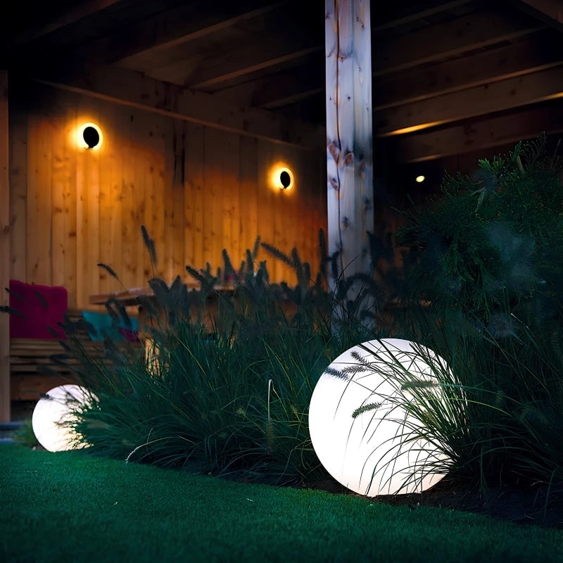 Solar Globe Lights Portable Outdoor LED Waterproof Cordless Garden - Image 24