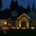 Solar Outdoor Spotlights Garden Lights Landscape Lighting Adjustable Ground Stake Waterproof LED - Image 1