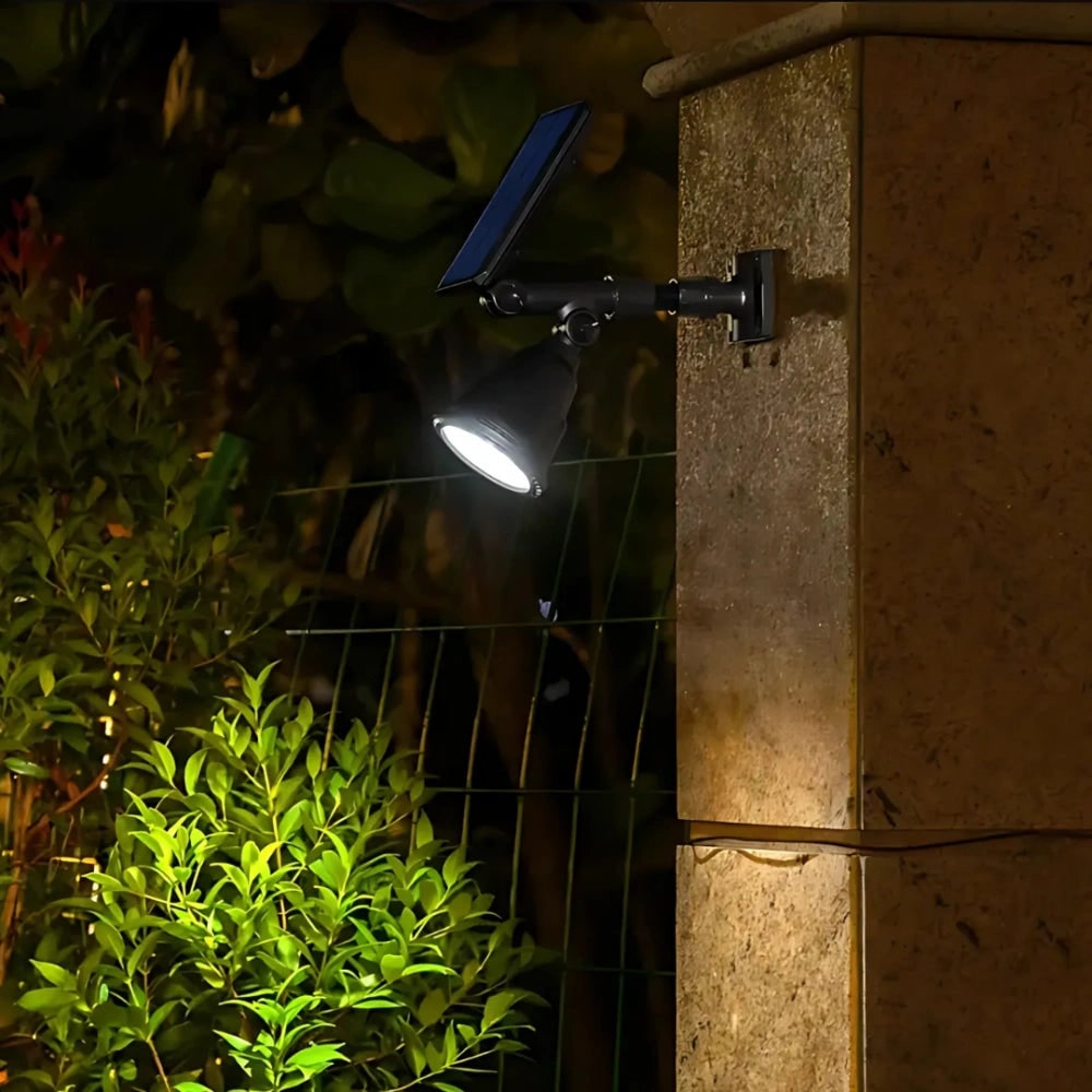 Solar Outdoor Spotlights Garden Lights Landscape Lighting Adjustable Ground Stake Waterproof LED - Image 10