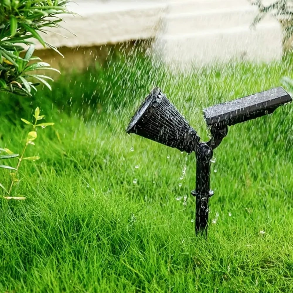Solar Outdoor Spotlights Garden Lights Landscape Lighting Adjustable Ground Stake Waterproof LED - Image 11