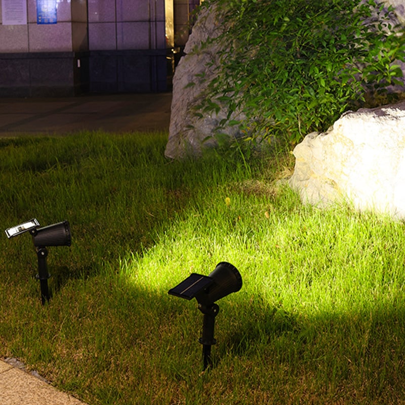 Solar Outdoor Spotlights Garden Lights Landscape Lighting Adjustable Ground Stake Waterproof LED - Image 3