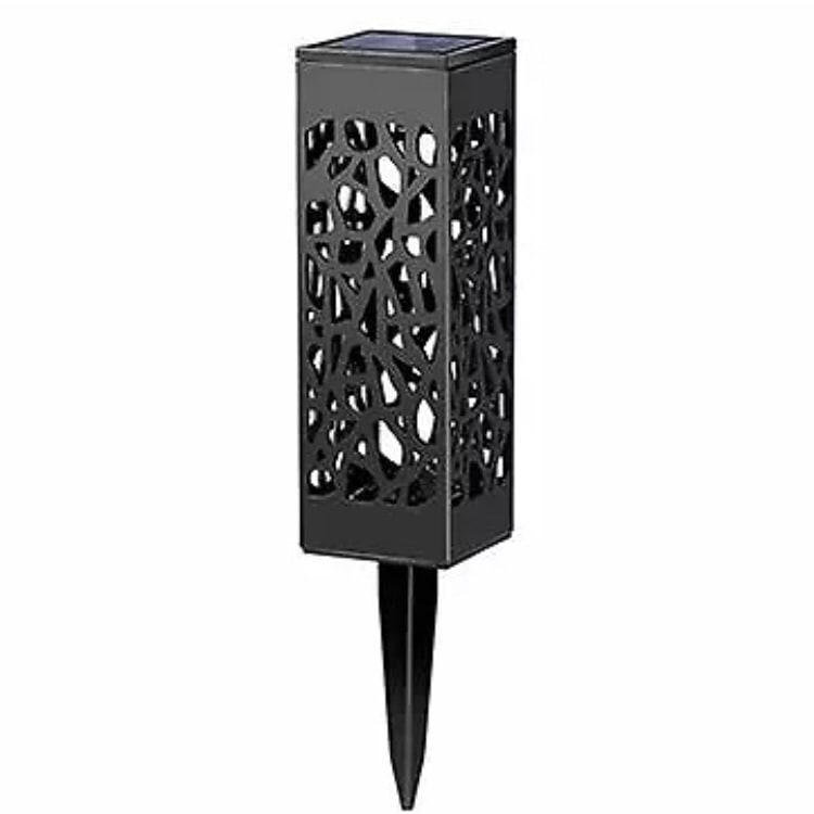 Solar Pathway Lights Outdoor Garden Lawn Stake with Hollow Lattice Design and Wireless Power - Image 4