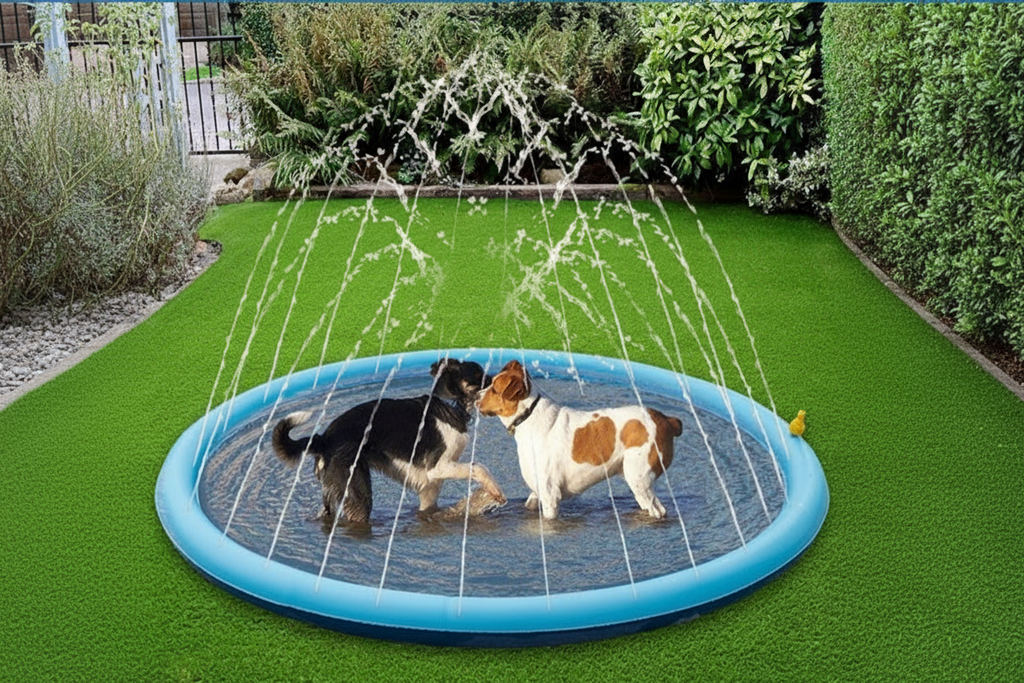 Exciting Water Play for Kids and Pets - Water Splash