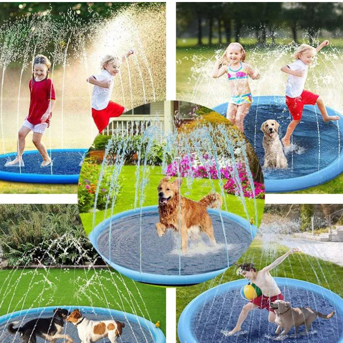 Exciting Water Play for Kids and Pets - Water Splash