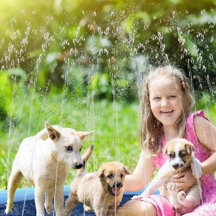 Exciting Water Play for Kids and Pets - Water Splash