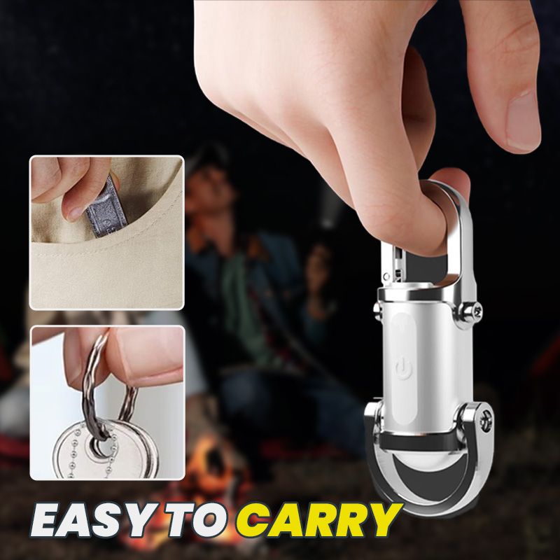 1200LM Ultra Bright Waterproof Mini Keychain Flashlight