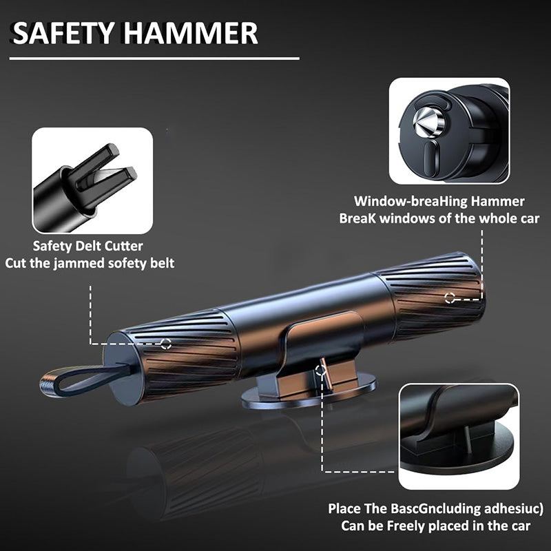 Enhanced Safety Hammer for Vehicles