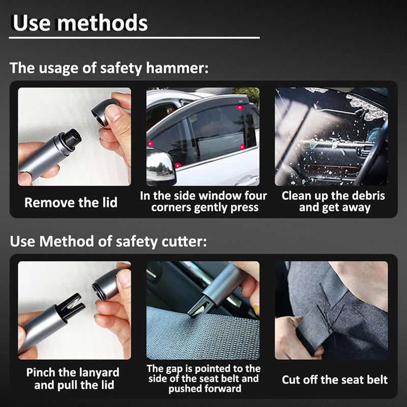 Enhanced Safety Hammer for Vehicles