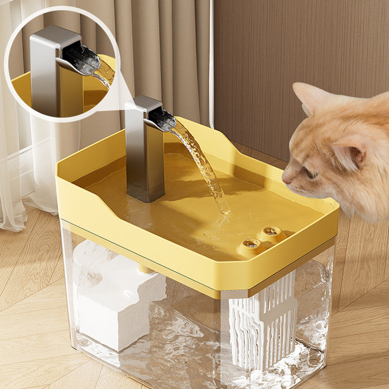Self-Dispensing Water Fountain for Cats