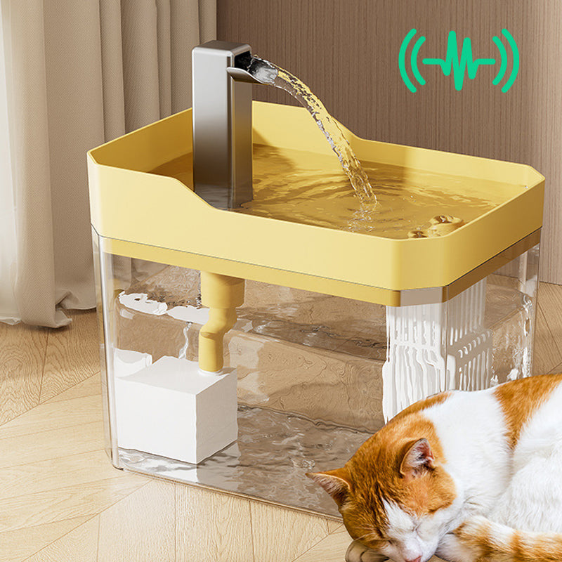Self-Dispensing Water Fountain for Cats