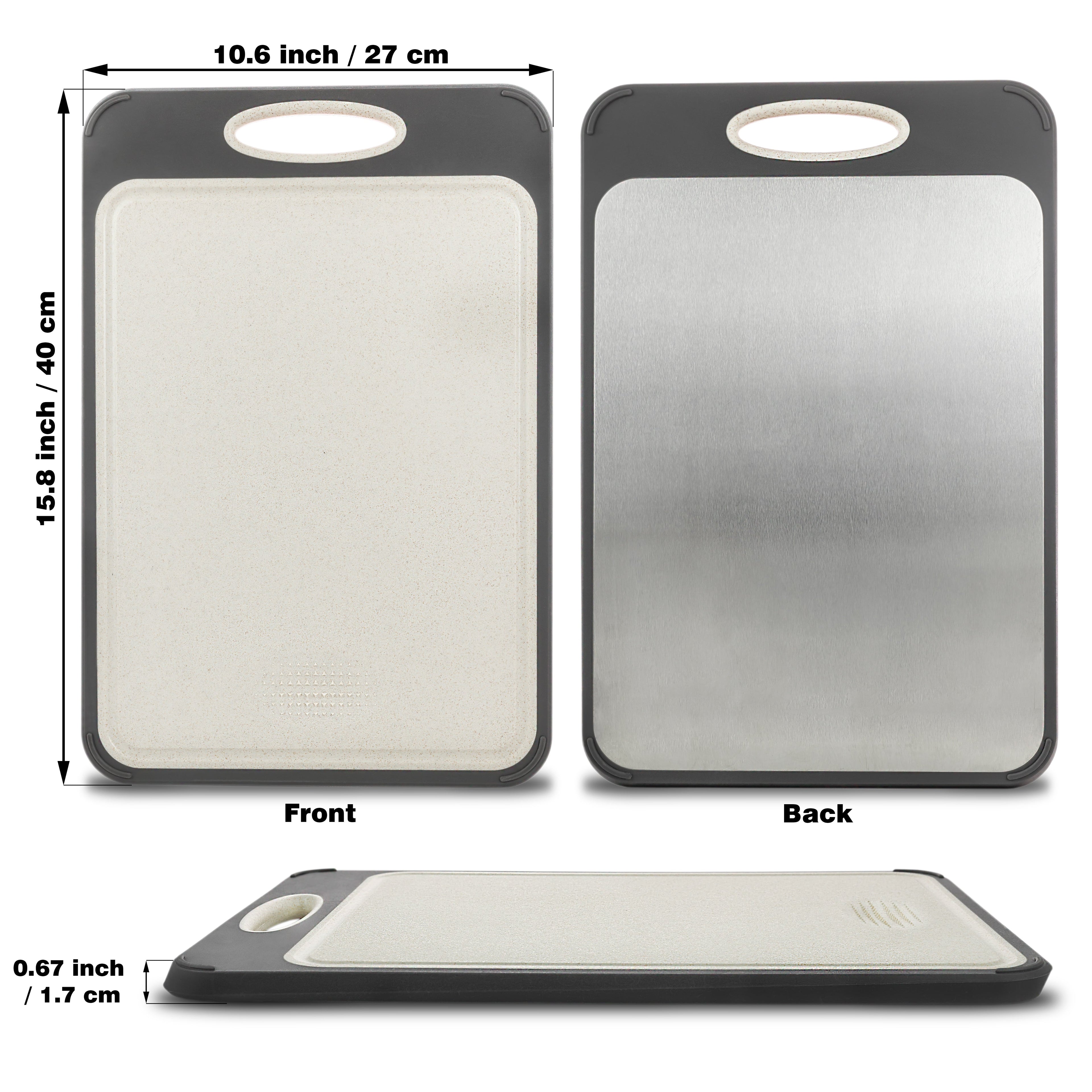 Hygienic Cutting Board for Kitchen Use – Durable Non-Porous Surface for Safe Food Preparation and Everyday Cooking