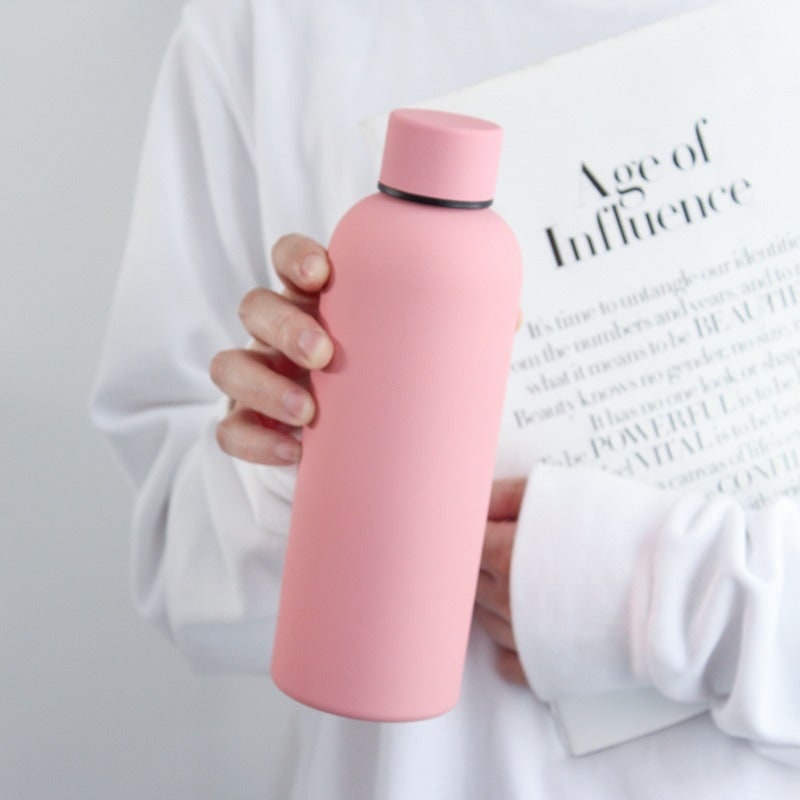 Stainless Steel Insulated Reusable Water Bottle Double Walled Matte Portable Non-slip - Image 7