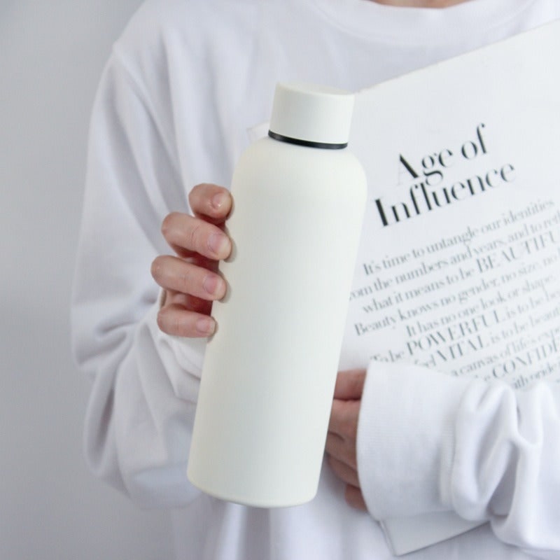 Stainless Steel Insulated Reusable Water Bottle Double Walled Matte Portable Non-slip - Image 8