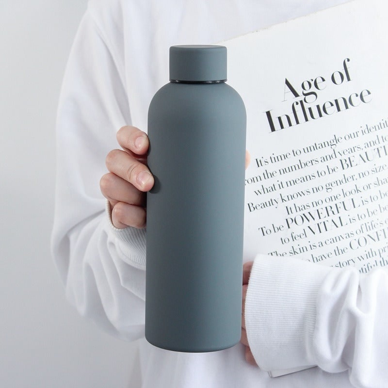 Stainless Steel Insulated Reusable Water Bottle Double Walled Matte Portable Non-slip - Image 9