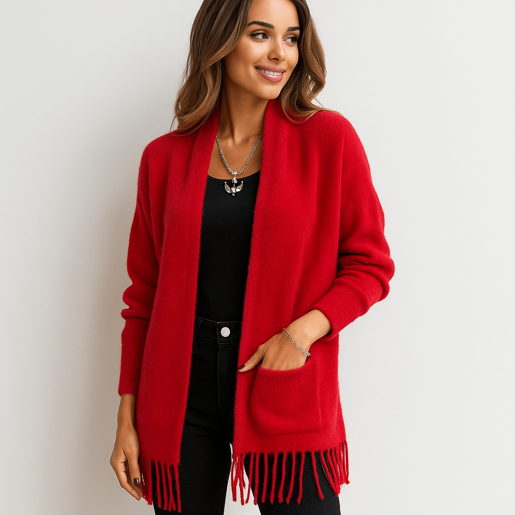 Frilloilla Cardigan by Stilla - Luxuriously Soft & Uniquely Designed