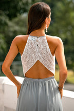 Madison | Halter Maxi Dress for Women - Perfect for Wedding Guests