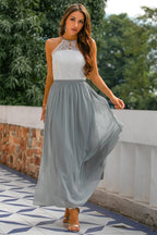 Madison | Halter Maxi Dress for Women - Perfect for Wedding Guests