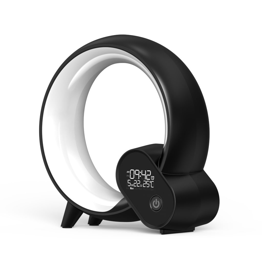 Sunrise Digital Alarm Clock with Sunlight Simulation Rgb Atmosphere Light and Smart Control - Image 1