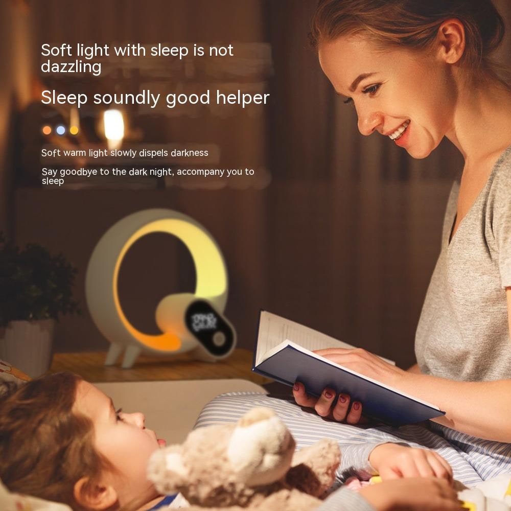 Sunrise Digital Alarm Clock with Sunlight Simulation Rgb Atmosphere Light and Smart Control - Image 2