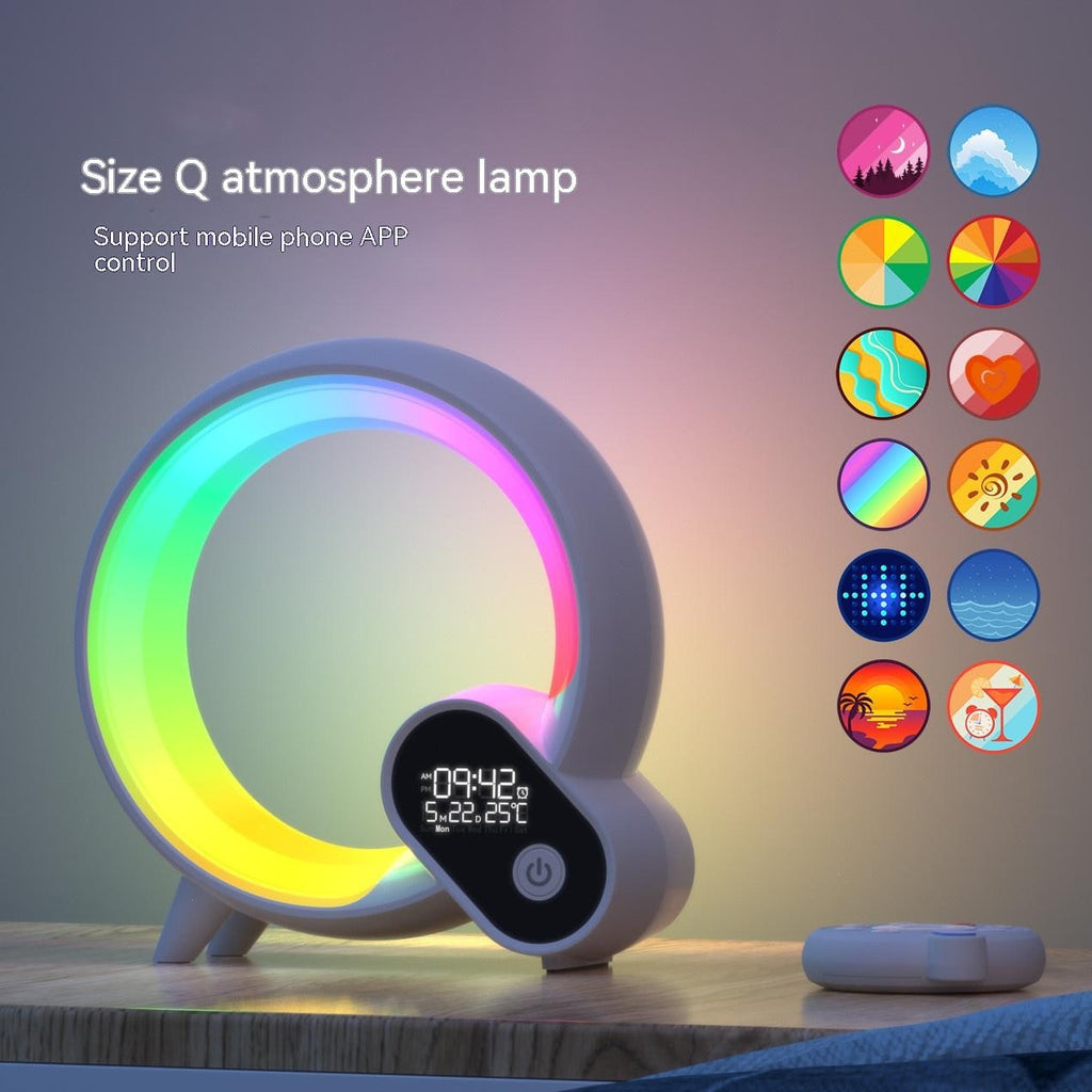 Sunrise Digital Alarm Clock with Sunlight Simulation Rgb Atmosphere Light and Smart Control - Image 5