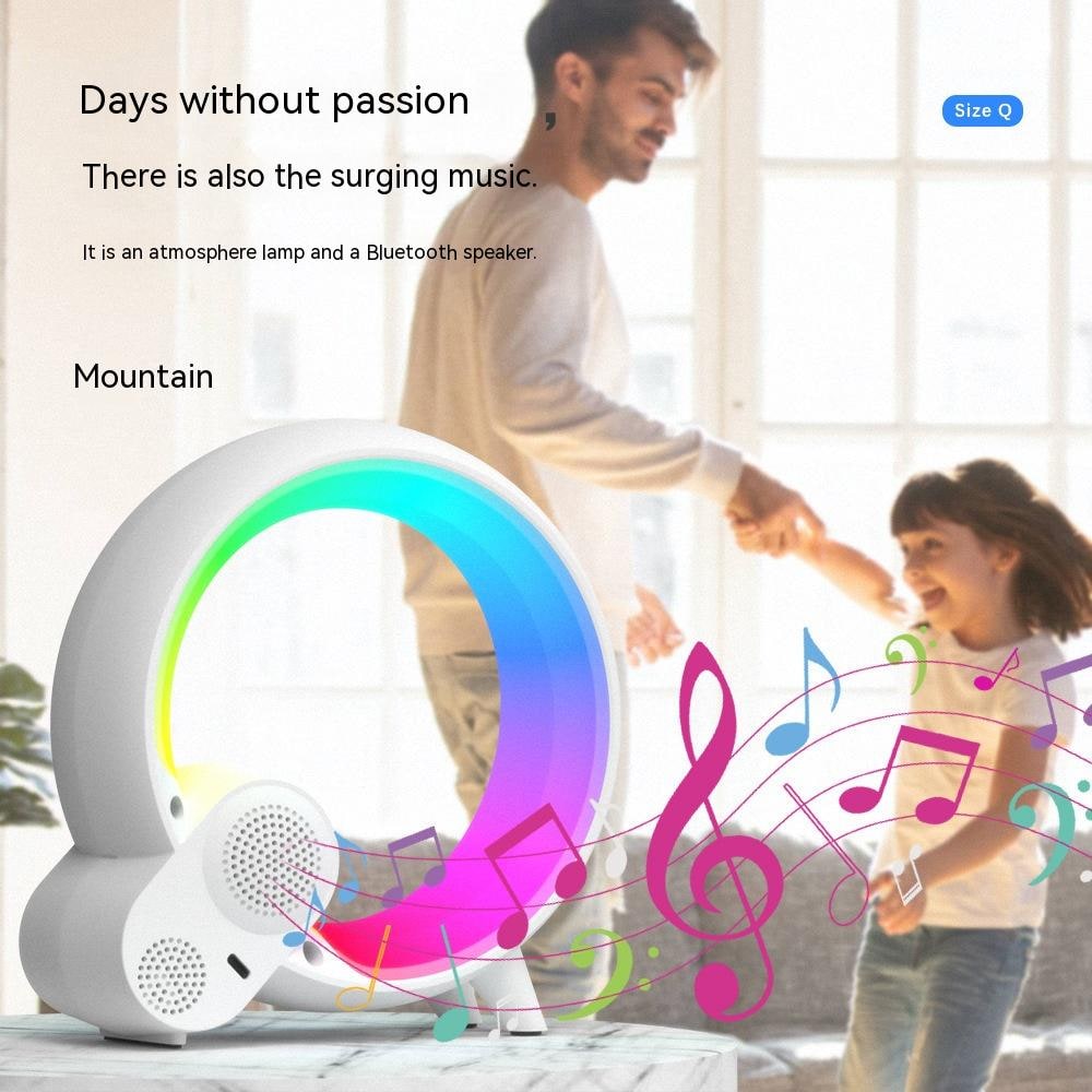 Sunrise Digital Alarm Clock with Sunlight Simulation Rgb Atmosphere Light and Smart Control - Image 6