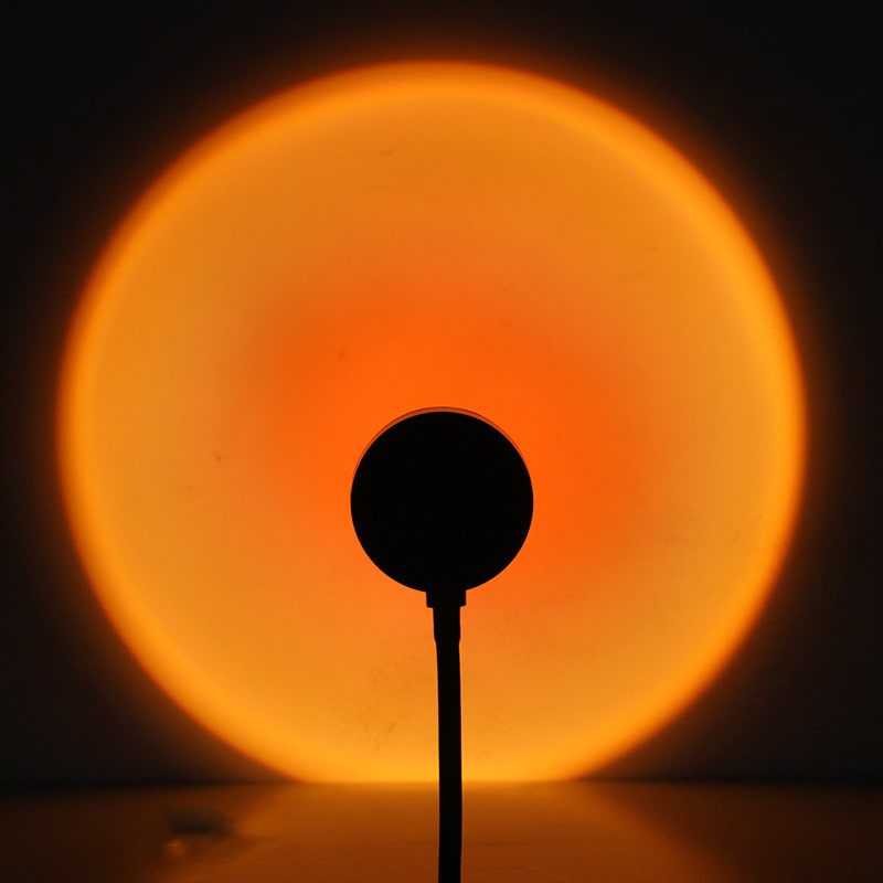 Sunset Lamp LED Projector Light with Adjustable Neck and Night Projection Ocean Wave - Image 18