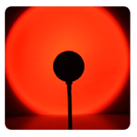 Sunset Lamp LED Projector Light with Adjustable Neck and Night Projection Ocean Wave - Image 9
