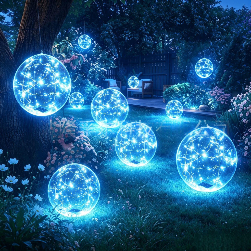 Swimming Pool Lights LED Floating Solar Inflatable Sphere - Image 10