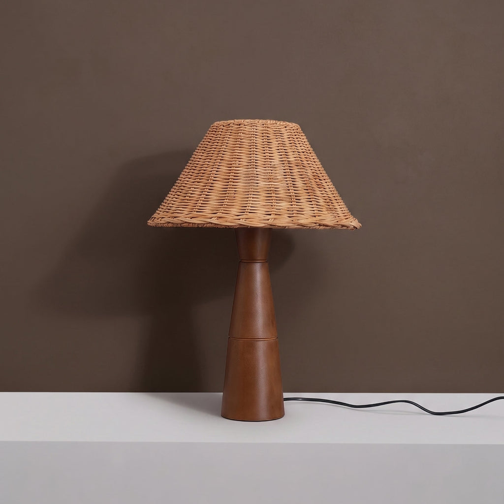 Table Lamp Bedside Lamp Living Room Lamp Wood Base LED Wood Base Lamp - Image 22