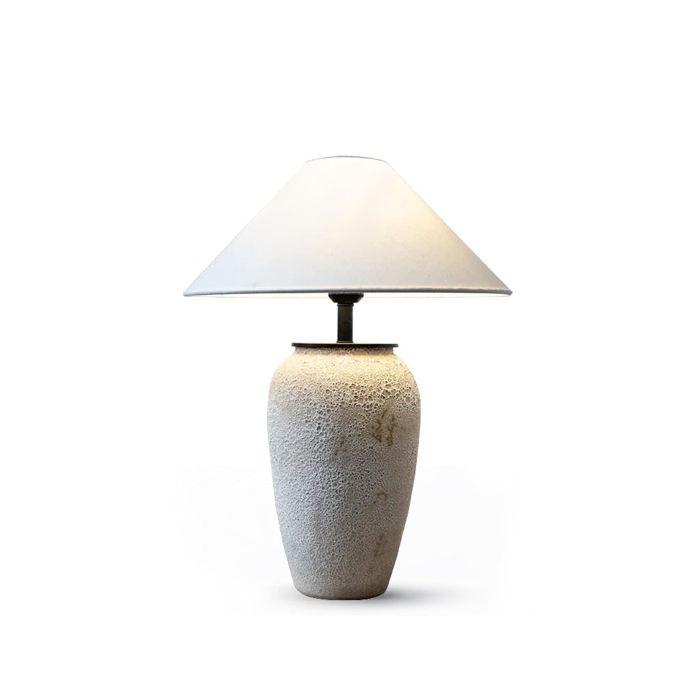 Table Lamp Ceramic Bedside Lamp Living Room Lamp Push Button Switch - Image 1