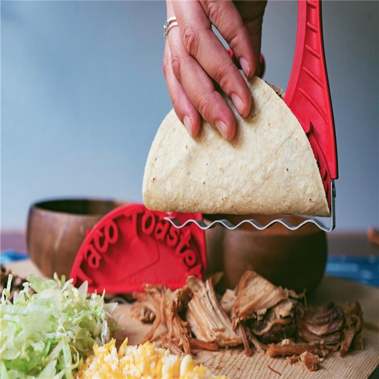 Taco Toaster Shell Maker Insert for Standard Slots with Heat Resistant Grip - Image 6