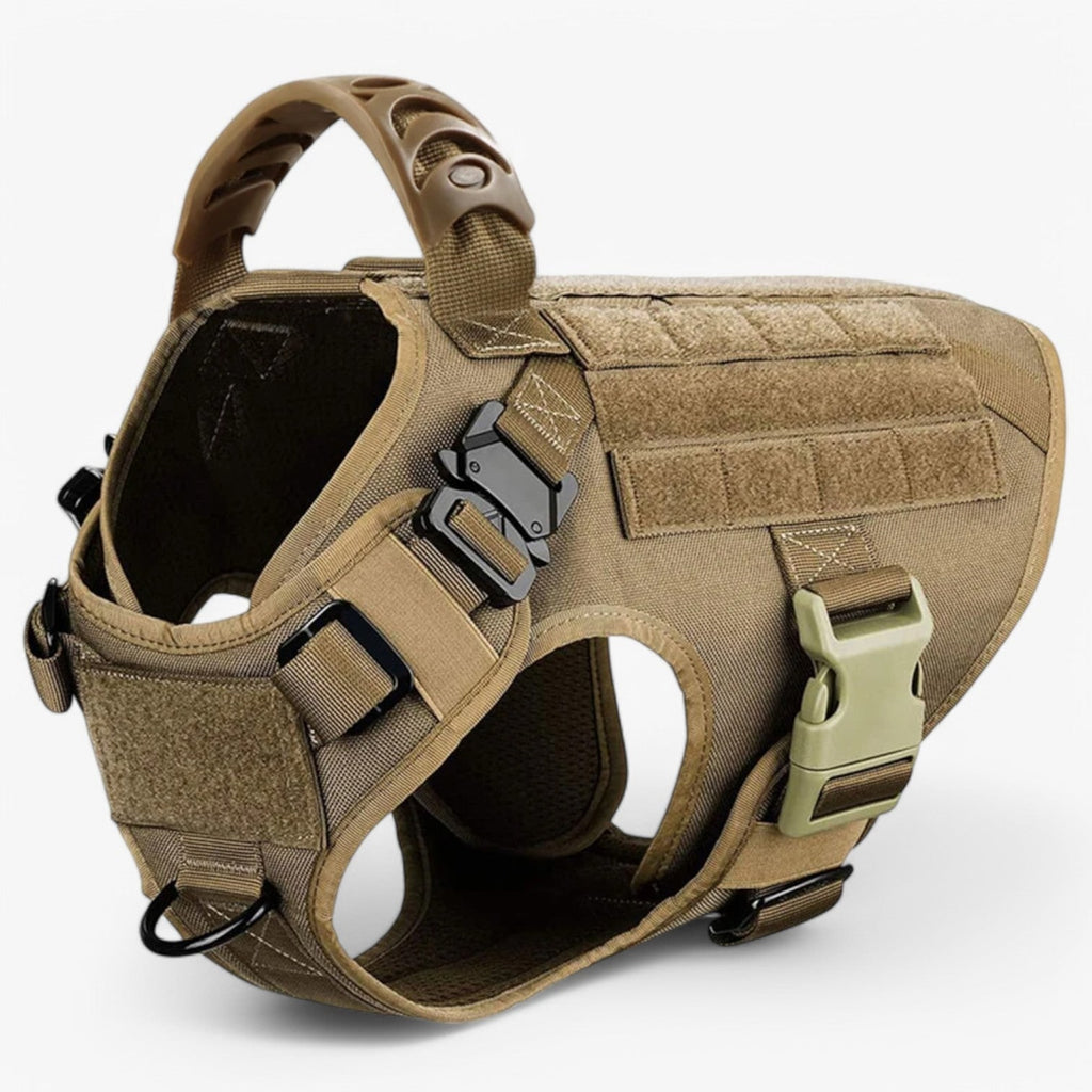 Tactical Dog Harness No Pull Non Vest with Molded Handle and Quick Release Buckle - Image 8