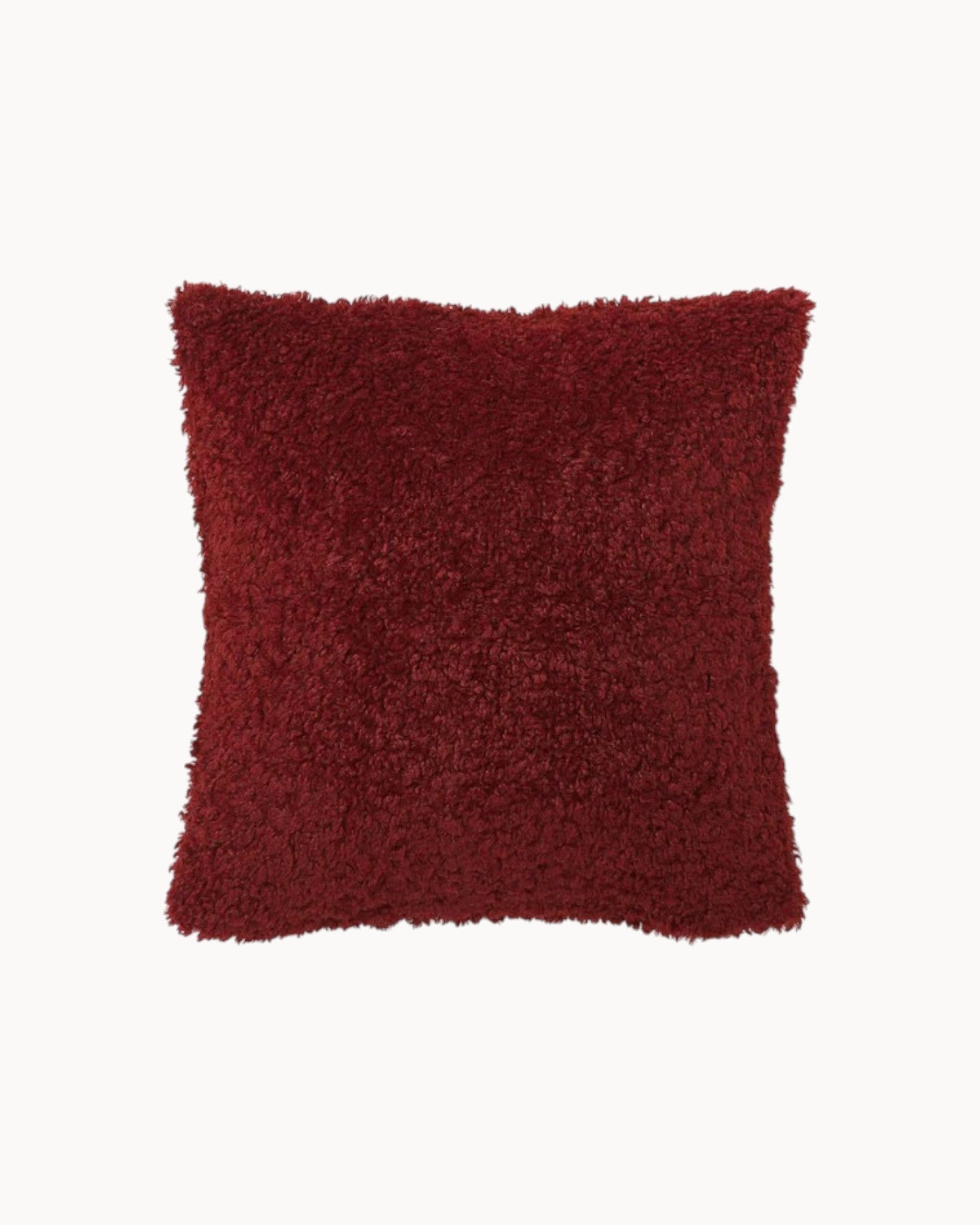 Cozy Teddy Cushion Cover – Plush & Fluffy Comfort