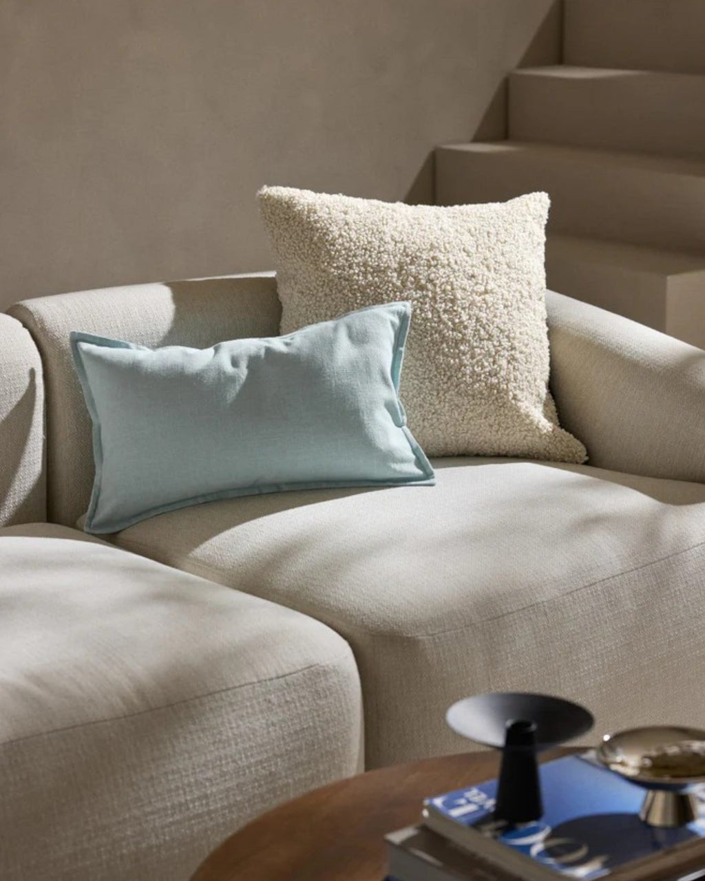 Cozy Teddy Cushion Cover – Plush & Fluffy Comfort