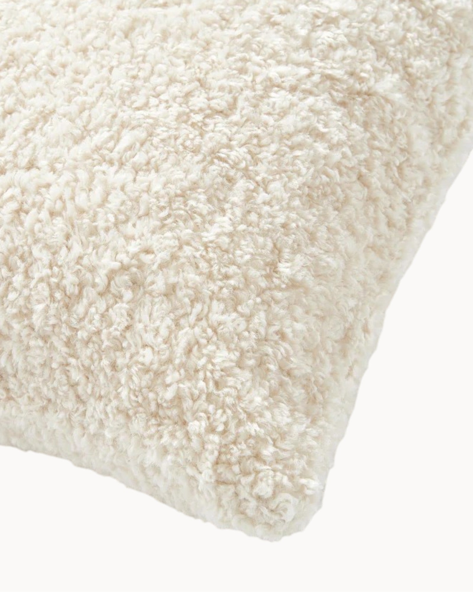 Cozy Teddy Cushion Cover – Plush & Fluffy Comfort