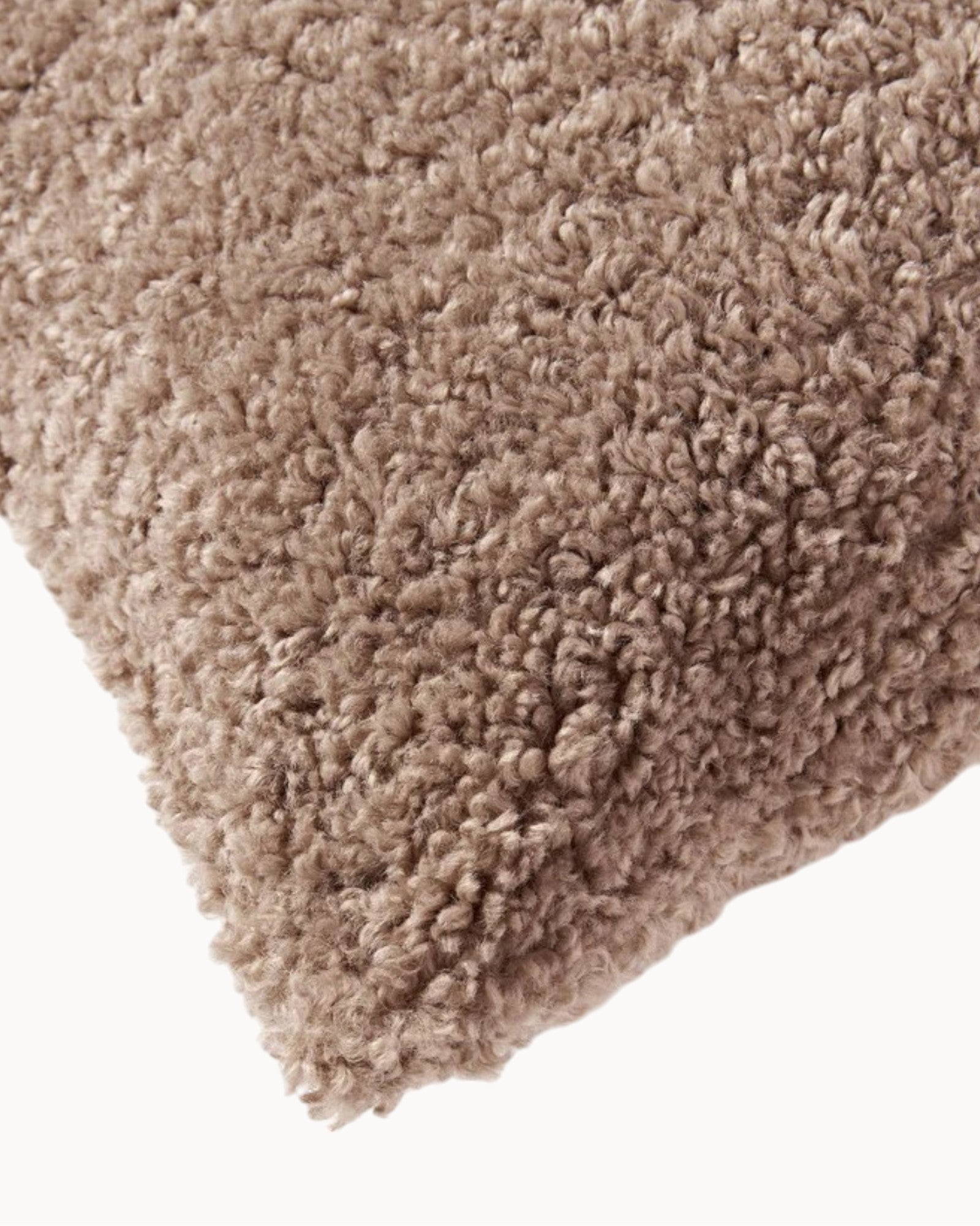 Cozy Teddy Cushion Cover – Plush & Fluffy Comfort