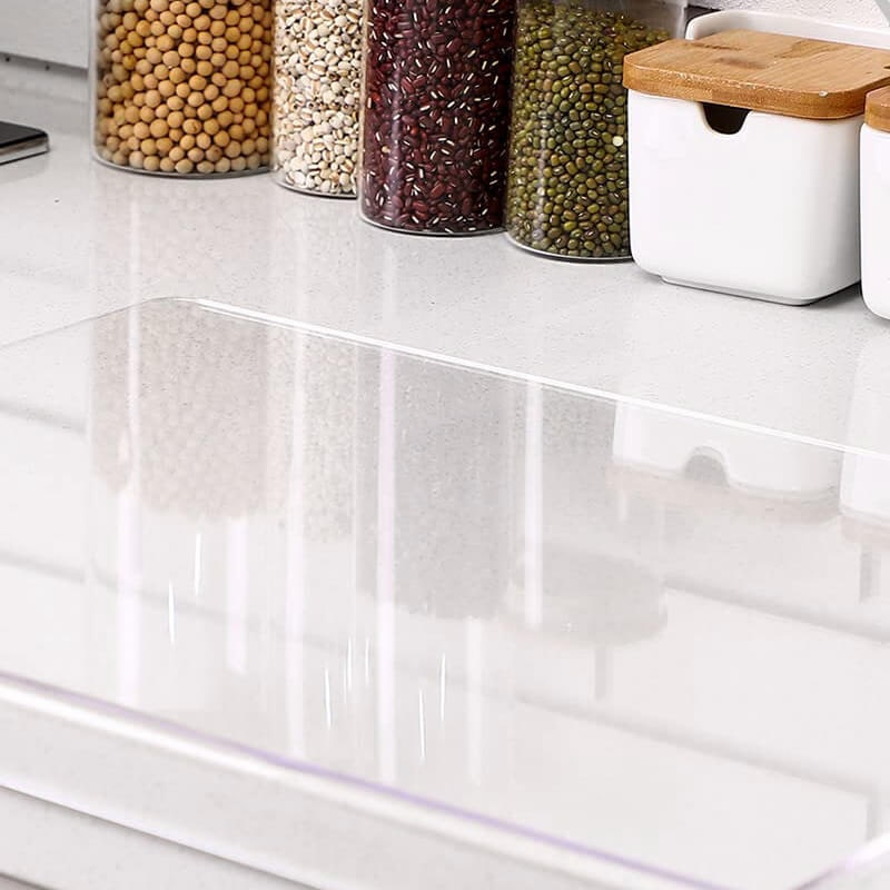 Tempered Glass Chopping Board with Non-Slip Surface for Kitchen Food Preparation - Image 9