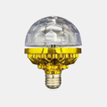 Color-Changing RGB LED Bulb with Rotating Strobe Effect – Party Light for Home Events, DJ Setups and Mood Lighting