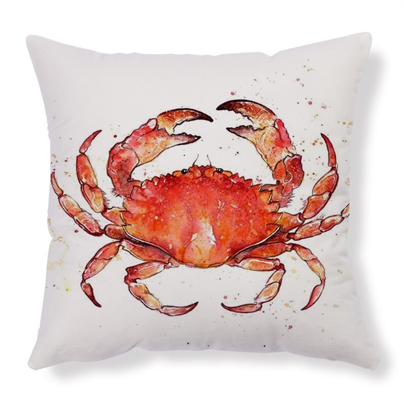 Throw Pillow Covers and Couch Cushion with Marine Life Print Square Decorative for Sofa - Image 18