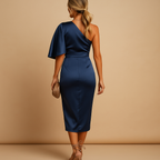 Elena Maroux. – Women’s Timeless Slim-Fit Dress with Elegant Minimalist Design