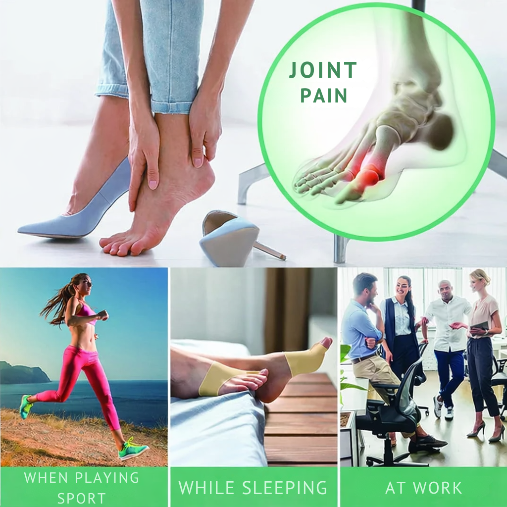 Toe Spacers with Gel Cushioning and Elastic Corrector Sleeve - Image 2