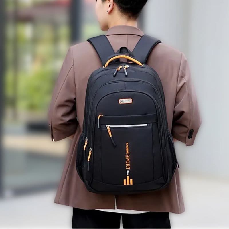 Travel Waterproof Laptop Backpack Nylon Mesh Padded Straps Compartment Men - Image 3