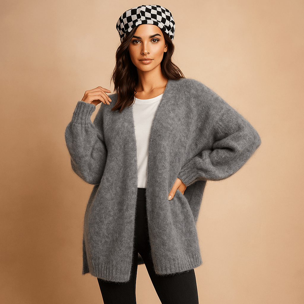 Cozy and Chic Wool Cardigan - Comfortable, Stylish, and High-Quality