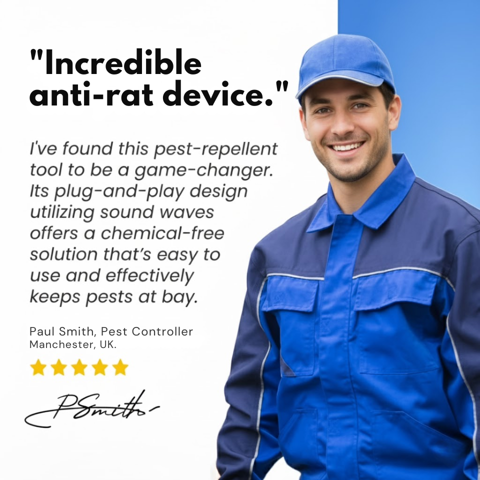 Ultrasonic Mouse Repellent and Pest Repeller for Mice with Plug-In Electronic Rodent Deterrent - Image 12