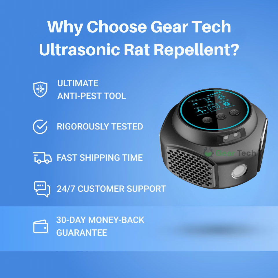 Ultrasonic Mouse Repellent and Pest Repeller for Mice with Plug-In Electronic Rodent Deterrent - Image 13
