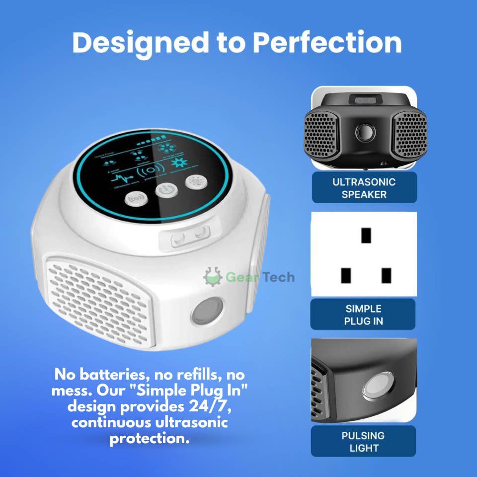 Ultrasonic Mouse Repellent and Pest Repeller for Mice with Plug-In Electronic Rodent Deterrent - Image 3